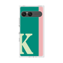 プレミアムスクエアケース［ オリジナル - initial color line - K green ］