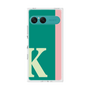 プレミアムスクエアケース［ オリジナル - initial color line - K green ］