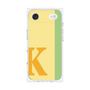 プレミアムスクエアケース［ オリジナル - initial color line - K yellow ］