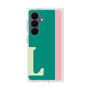 プレミアムスクエアケース［ オリジナル - initial color line - L green ］