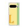 プレミアムスクエアケース［ オリジナル - initial color line - L yellow ］