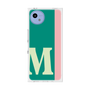 プレミアムスクエアケース［ オリジナル - initial color line - M green ］