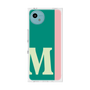 プレミアムスクエアケース［ オリジナル - initial color line - M green ］