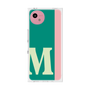 プレミアムスクエアケース［ オリジナル - initial color line - M green ］