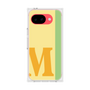 プレミアムスクエアケース［ オリジナル - initial color line - M yellow ］