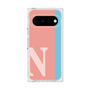 プレミアムスクエアケース［ オリジナル - initial color line - N pink ］