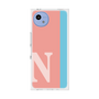 プレミアムスクエアケース［ オリジナル - initial color line - N pink ］