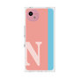 プレミアムスクエアケース［ オリジナル - initial color line - N pink ］