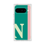 プレミアムスクエアケース［ オリジナル - initial color line - N green ］