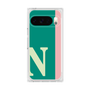 プレミアムスクエアケース［ オリジナル - initial color line - N green ］
