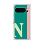 プレミアムスクエアケース［ オリジナル - initial color line - N green ］