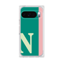 プレミアムスクエアケース［ オリジナル - initial color line - N green ］
