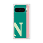 プレミアムスクエアケース［ オリジナル - initial color line - N green ］