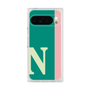 プレミアムスクエアケース［ オリジナル - initial color line - N green ］