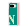 プレミアムスクエアケース［ オリジナル - initial color line - N green ］