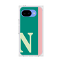 プレミアムスクエアケース［ オリジナル - initial color line - N green ］