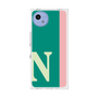 プレミアムスクエアケース［ オリジナル - initial color line - N green ］