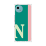 プレミアムスクエアケース［ オリジナル - initial color line - N green ］