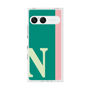 プレミアムスクエアケース［ オリジナル - initial color line - N green ］