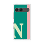 プレミアムスクエアケース［ オリジナル - initial color line - N green ］
