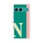 プレミアムスクエアケース［ オリジナル - initial color line - N green ］