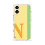 プレミアムスクエアケース［ オリジナル - initial color line - N yellow ］