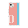 プレミアムスクエアケース［ オリジナル - initial color line - O pink ］