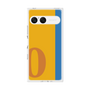 プレミアムスクエアケース［ オリジナル - initial color line - O orange ］