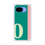 プレミアムスクエアケース［ オリジナル - initial color line - O green ］
