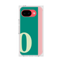 プレミアムスクエアケース［ オリジナル - initial color line - O green ］