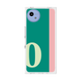 プレミアムスクエアケース［ オリジナル - initial color line - O green ］