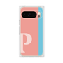 プレミアムスクエアケース［ オリジナル - initial color line - P pink ］