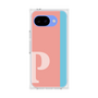 プレミアムスクエアケース［ オリジナル - initial color line - P pink ］
