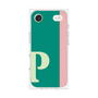 プレミアムスクエアケース［ オリジナル - initial color line - P green ］
