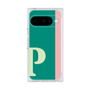 プレミアムスクエアケース［ オリジナル - initial color line - P green ］