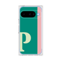 プレミアムスクエアケース［ オリジナル - initial color line - P green ］