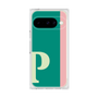 プレミアムスクエアケース［ オリジナル - initial color line - P green ］