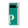 プレミアムスクエアケース［ オリジナル - initial color line - P green ］
