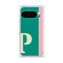 プレミアムスクエアケース［ オリジナル - initial color line - P green ］