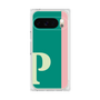 プレミアムスクエアケース［ オリジナル - initial color line - P green ］