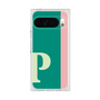 プレミアムスクエアケース［ オリジナル - initial color line - P green ］