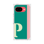 プレミアムスクエアケース［ オリジナル - initial color line - P green ］