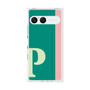 プレミアムスクエアケース［ オリジナル - initial color line - P green ］