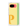 プレミアムスクエアケース［ オリジナル - initial color line - P yellow ］