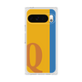 プレミアムスクエアケース［ オリジナル - initial color line - Q orange ］