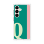 プレミアムスクエアケース［ オリジナル - initial color line - Q green ］