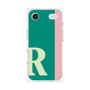 プレミアムスクエアケース［ オリジナル - initial color line - R green ］