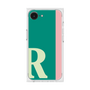 プレミアムスクエアケース［ オリジナル - initial color line - R green ］
