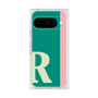プレミアムスクエアケース［ オリジナル - initial color line - R green ］