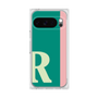 プレミアムスクエアケース［ オリジナル - initial color line - R green ］